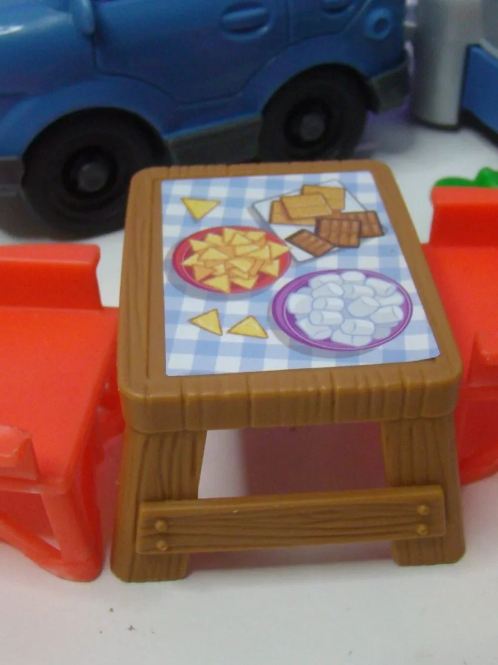 Fisher Price Little People Talking Light Up Learning Camper, SUV, Tent WORKS
